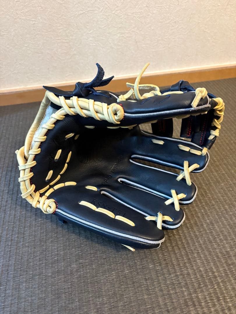 久保田スラッガー　直刺繍　軟式内野手用グラブ　型付け済み　未使用