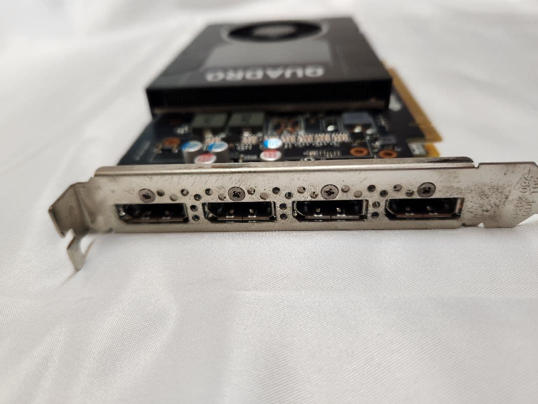 グラフィックボード・グラボ・ビデオカード NVIDIA Quadro P2000 5GB [DisplayPort*4]