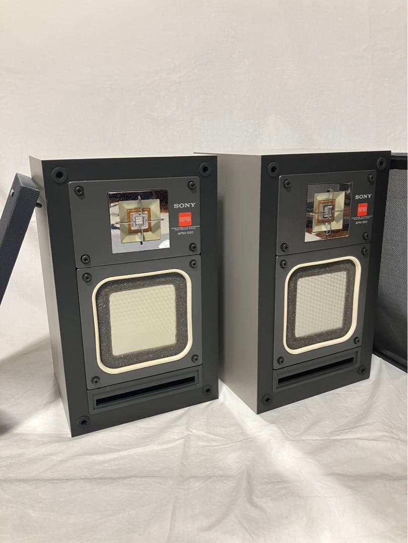 スピーカーシステム　SONY ソニーAPM-500 美品　昭和レトロ　1set