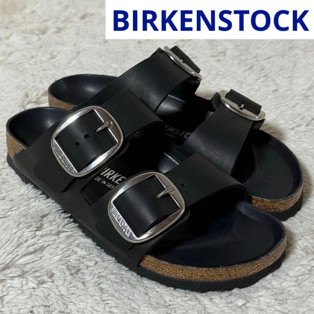 ⭐️新品未使用⭐️　ビルケンシュトック　アリゾナ　ビッグバックルサンダル　ブラック