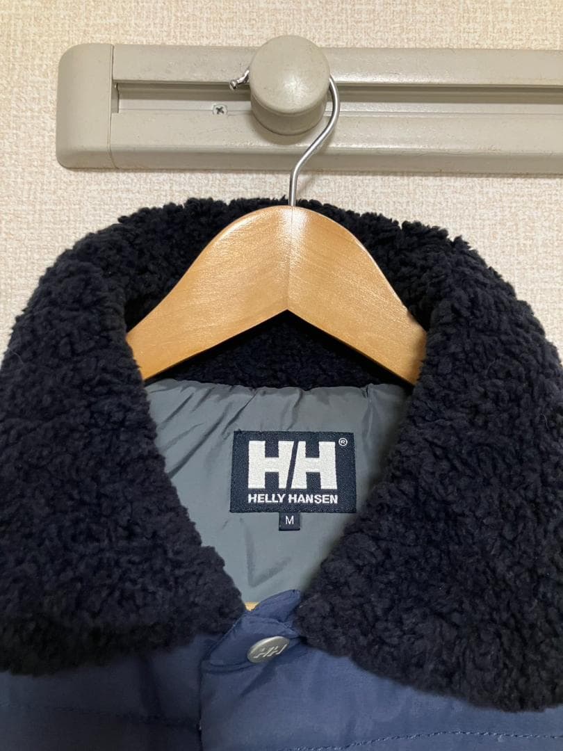 【希少品ビンテージ・ほぼ未使用・サイズＭ】ヘリーハンセン クマ柄ダウンベスト