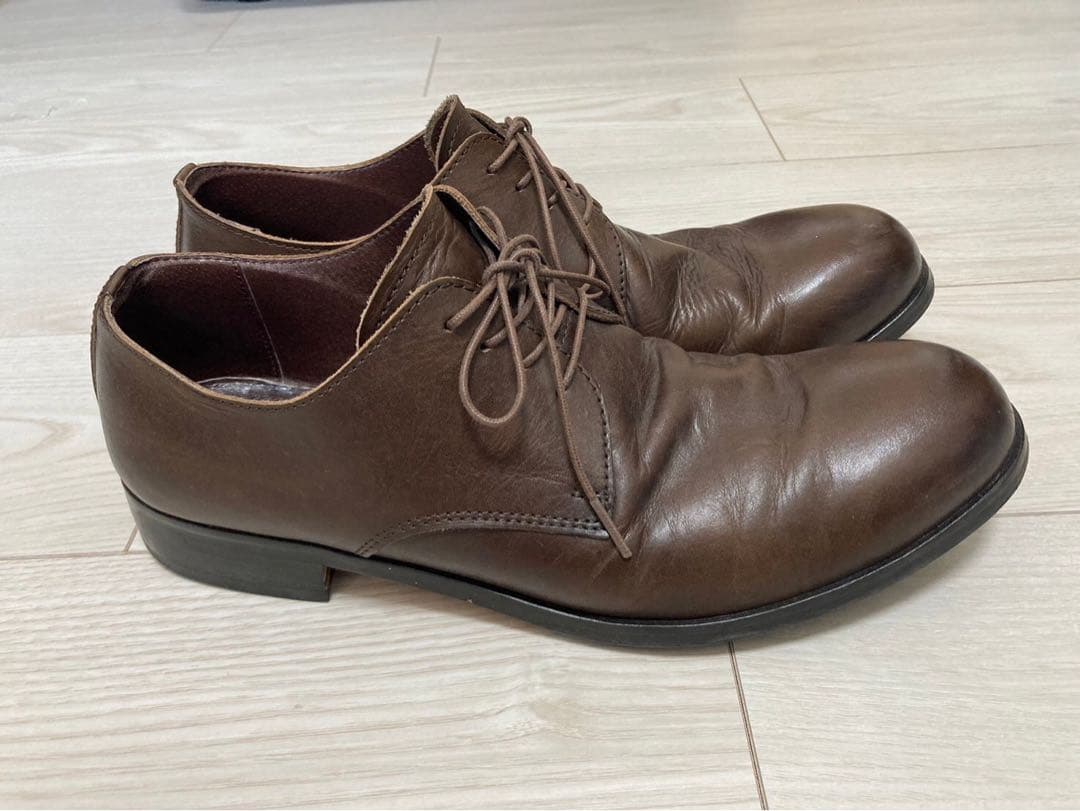 PADRONE ダービー　短靴　パドローネ　derby レザー　ビブラムソール