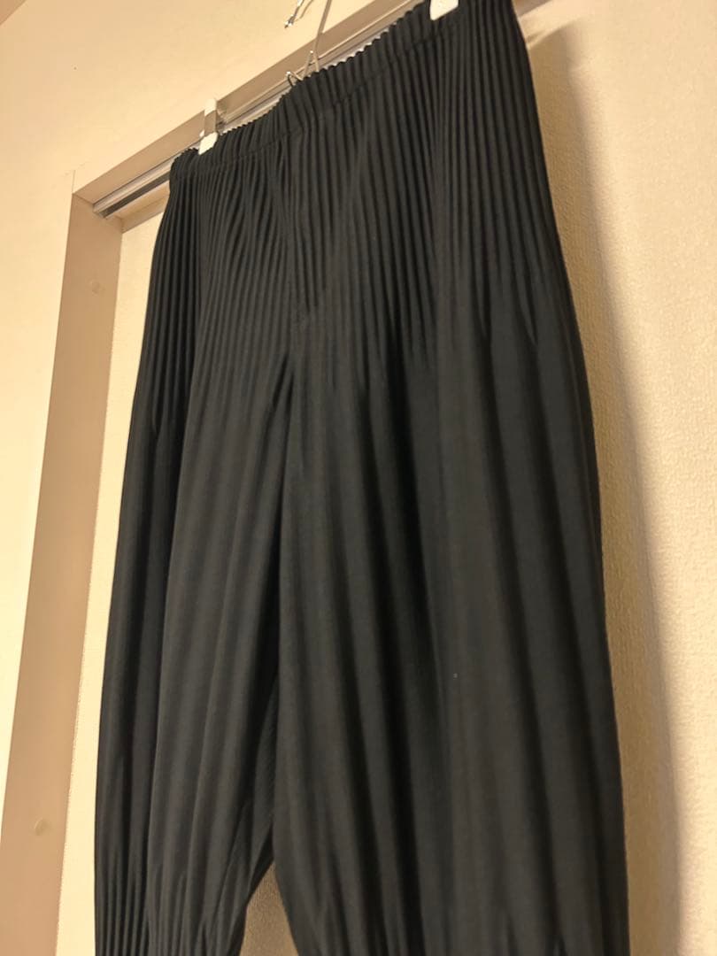 ISSEY MIYAKE HOMME PLISSE オムプリッセ ブラックパンツ