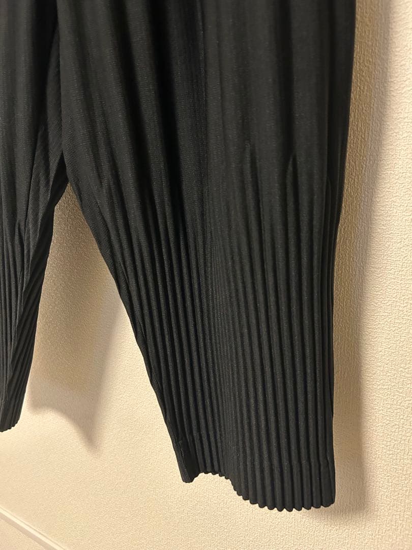 ISSEY MIYAKE HOMME PLISSE オムプリッセ ブラックパンツ