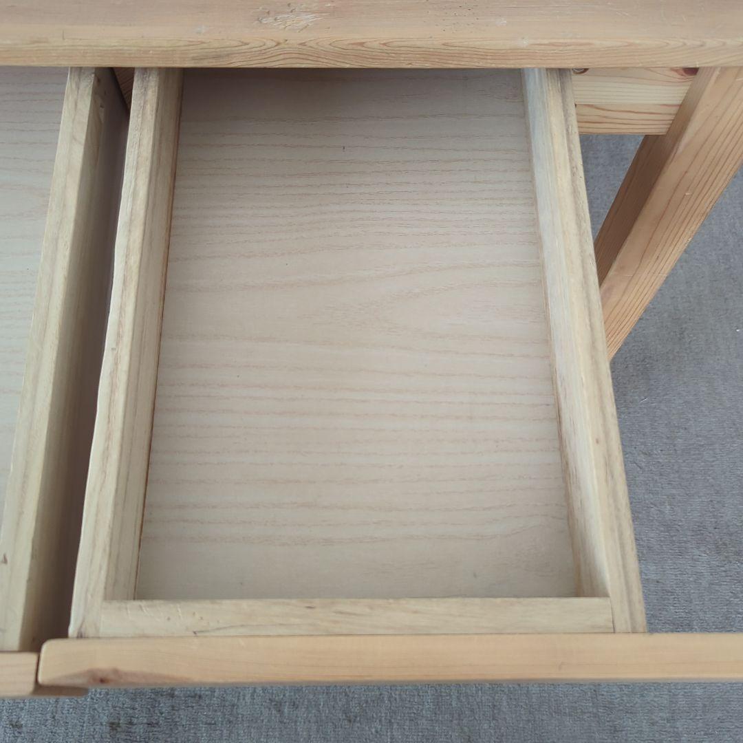 無印良品 パイン材デスク 学習机