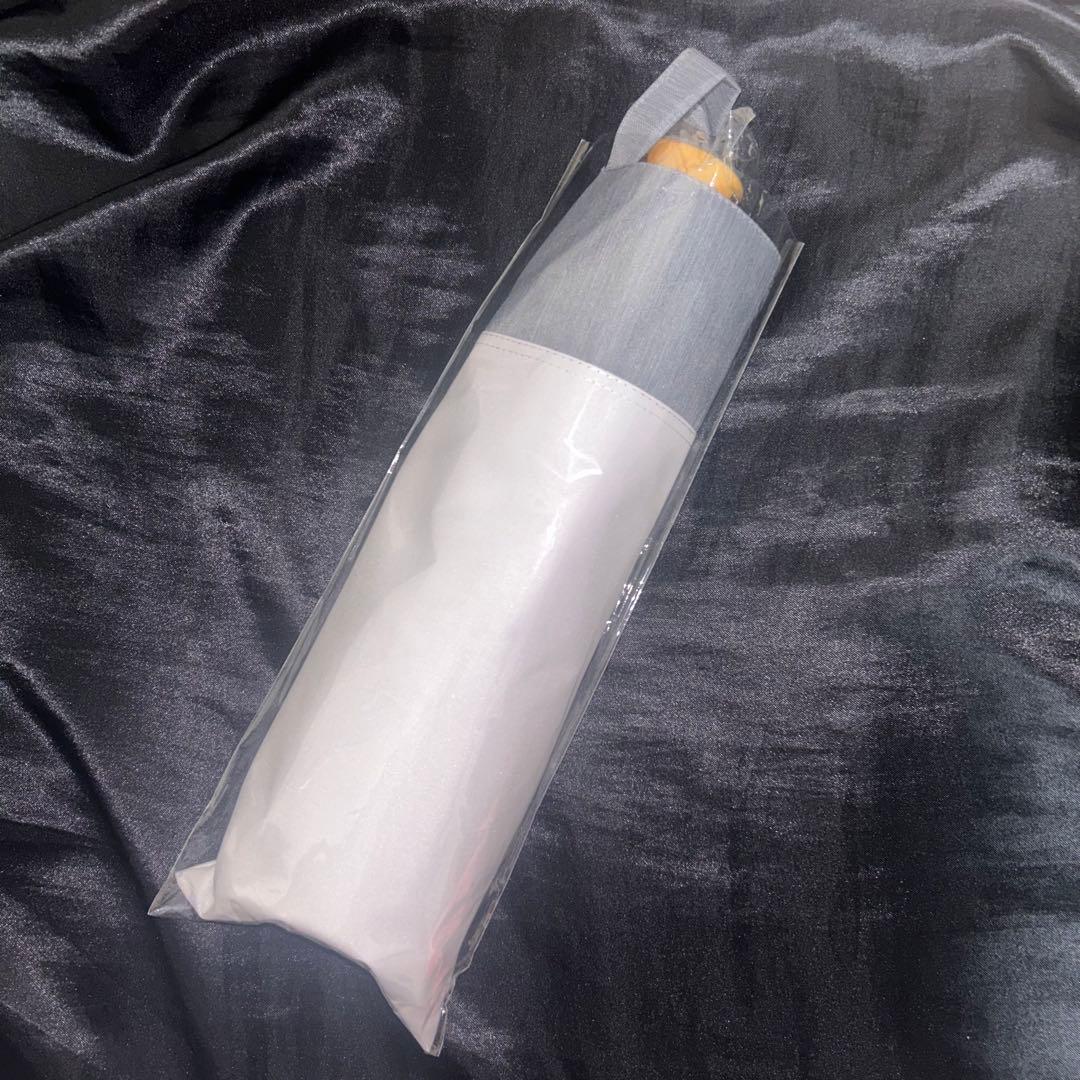 サンバリア100 折りたたみ日傘 3段折 三段折 コンビ ホワイト