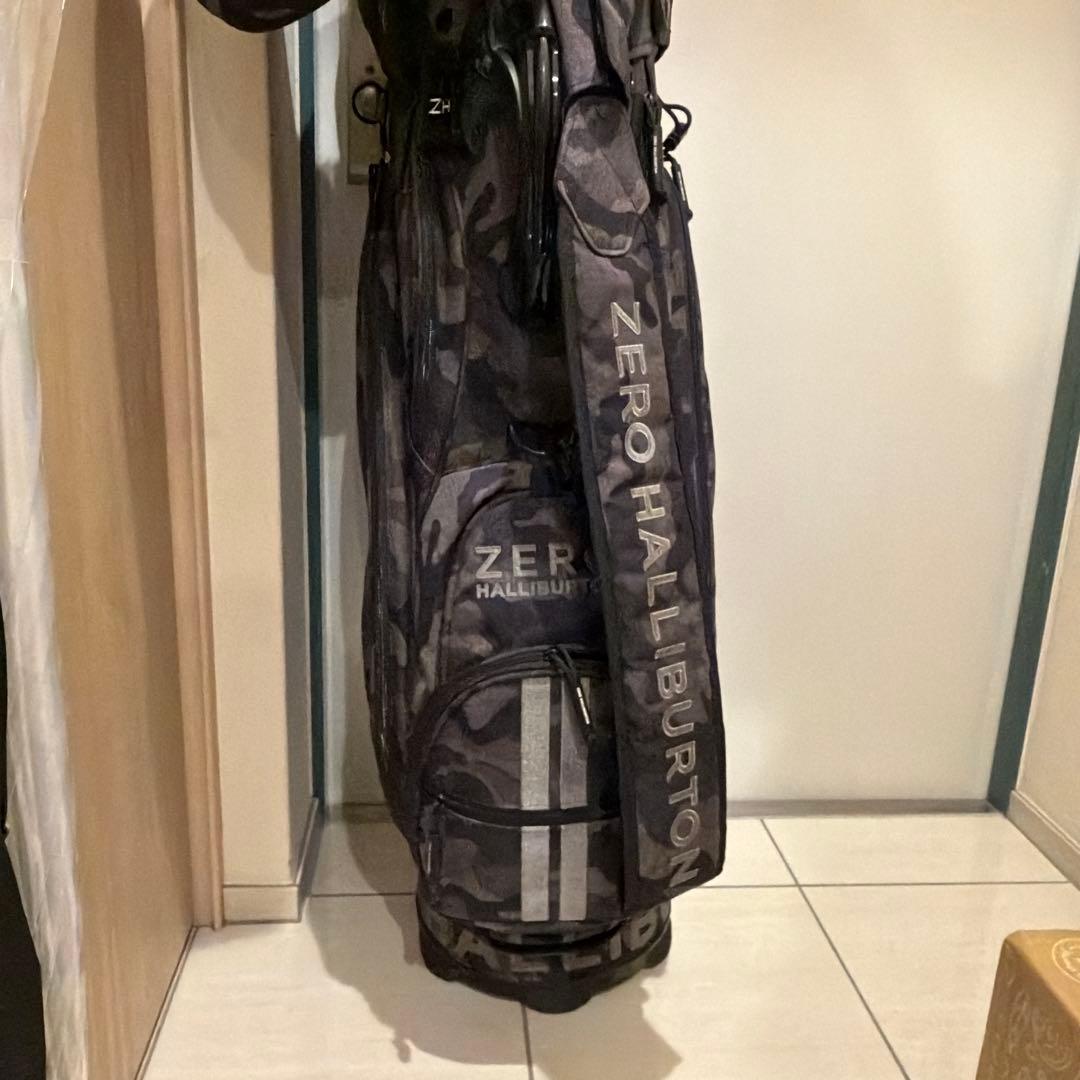 ZERO HALLIBURTON カモフラージュ ゴルフバッグ