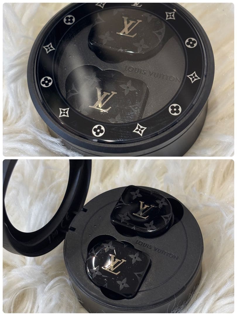 【極美品】ルイヴィト ホライゾン イヤホン ブラックモノグラム 付属品完備