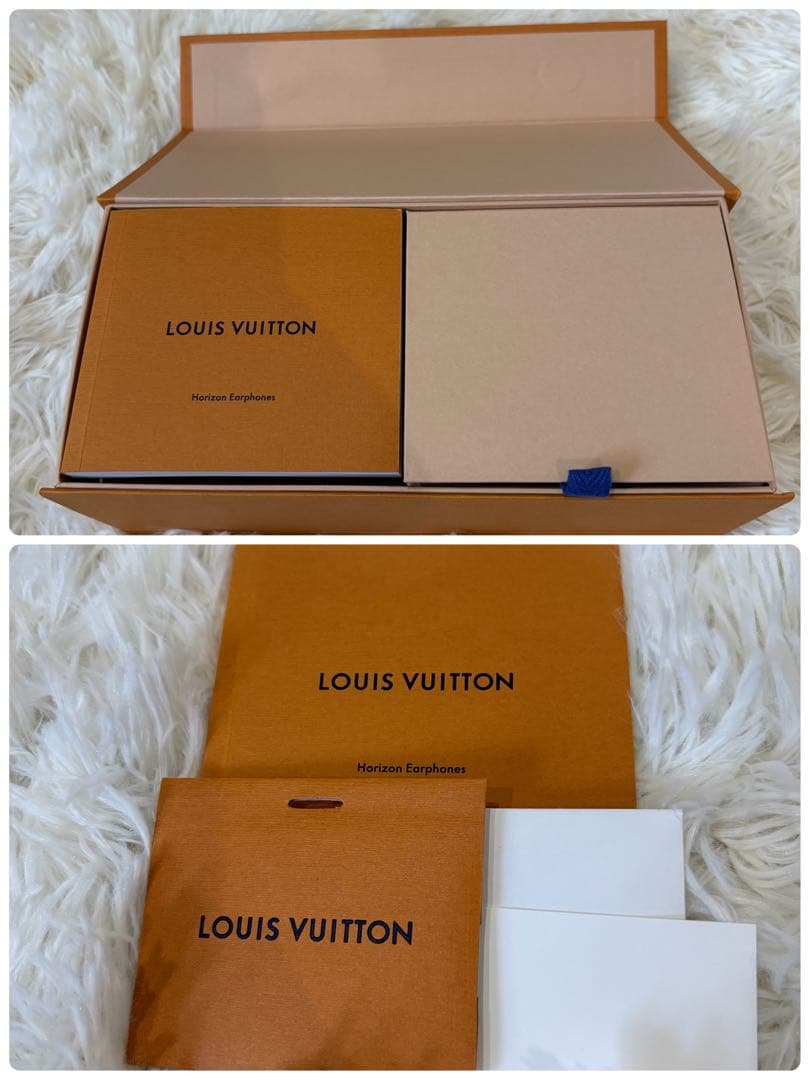 【極美品】ルイヴィト ホライゾン イヤホン ブラックモノグラム 付属品完備