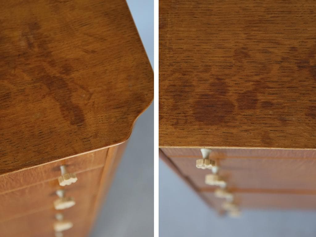 英国アンティークworthy5杯ドロワー/木製チェストタンス92-272