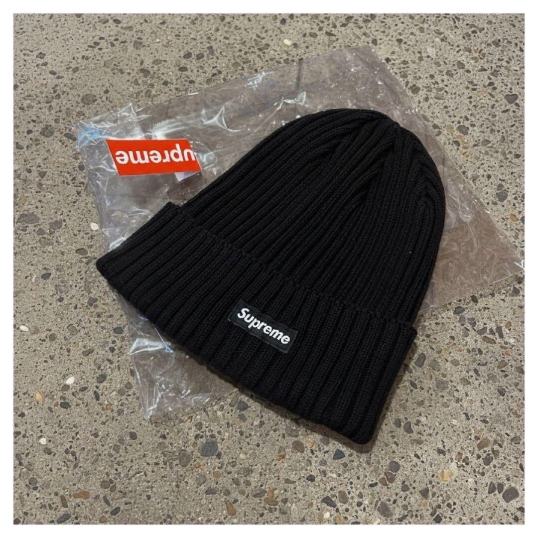 新品 25SS 正規品 Supreme Overdyed Beanie 黒