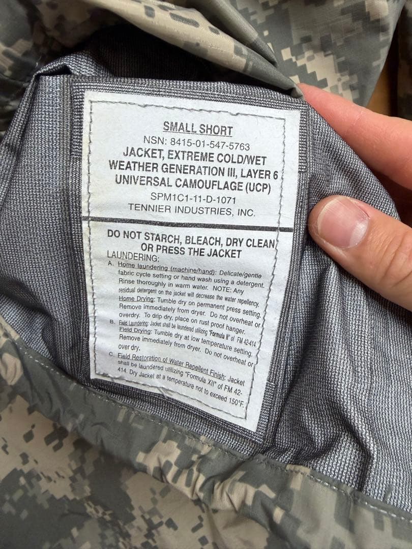 ecwcs level6 新品袋入り　GORE-TEX同等品