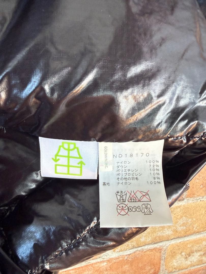 THE NORTH FACE ブラック ダウンベスト S