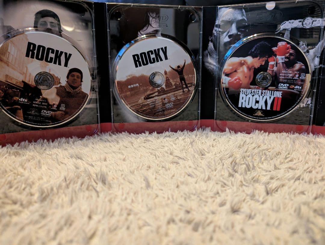 ロッキーDTS初回版・クリード・ランボー DVDセット★値下げ出品中!!