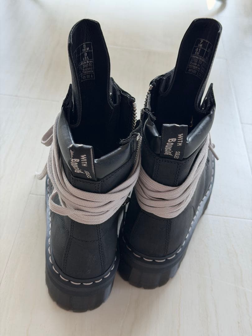 Rick Owens × Dr. Martens STEEL TOE