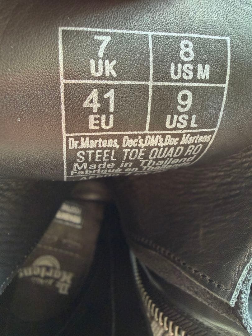 Rick Owens × Dr. Martens STEEL TOE