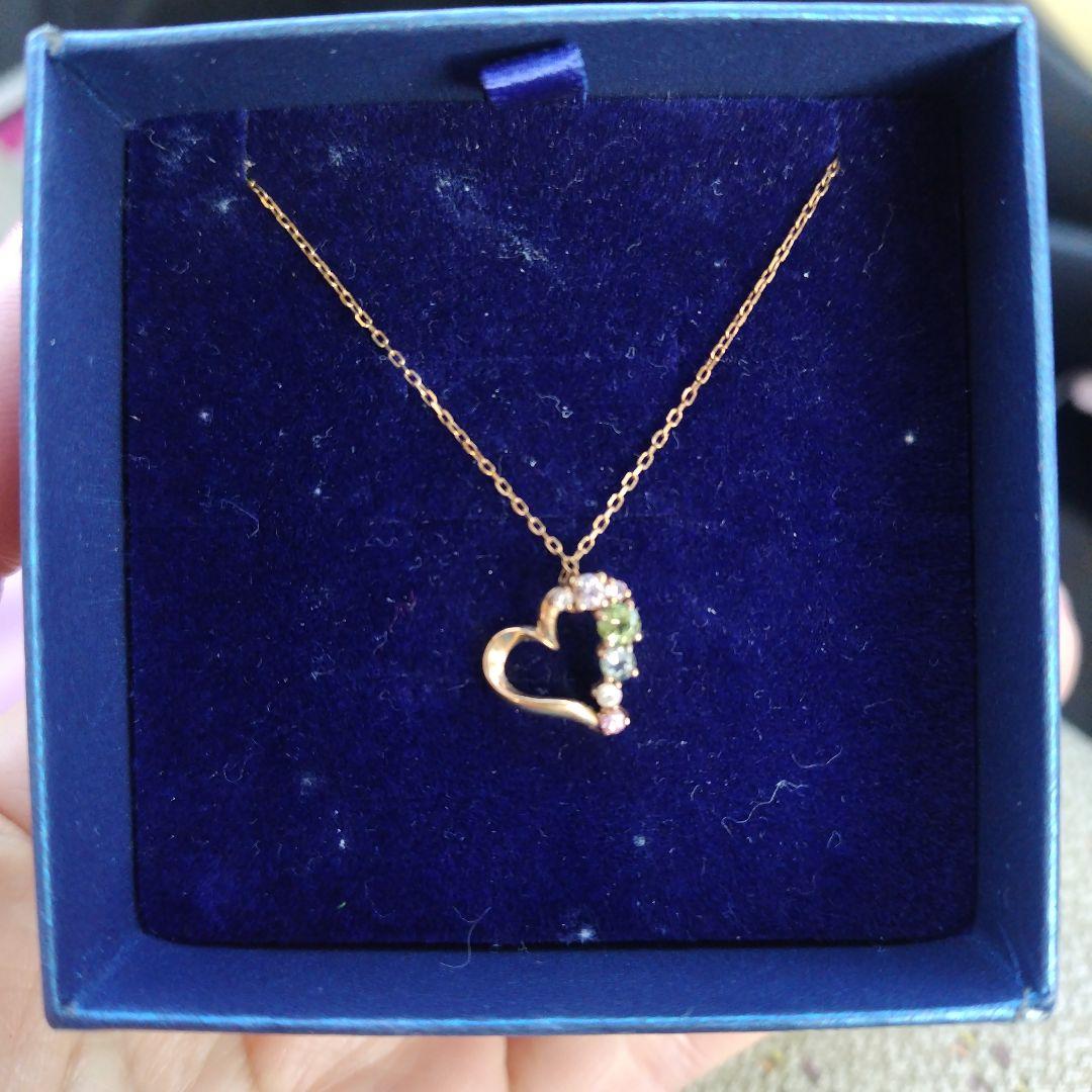 TSUTSUMI K10 ハート型ネックレス