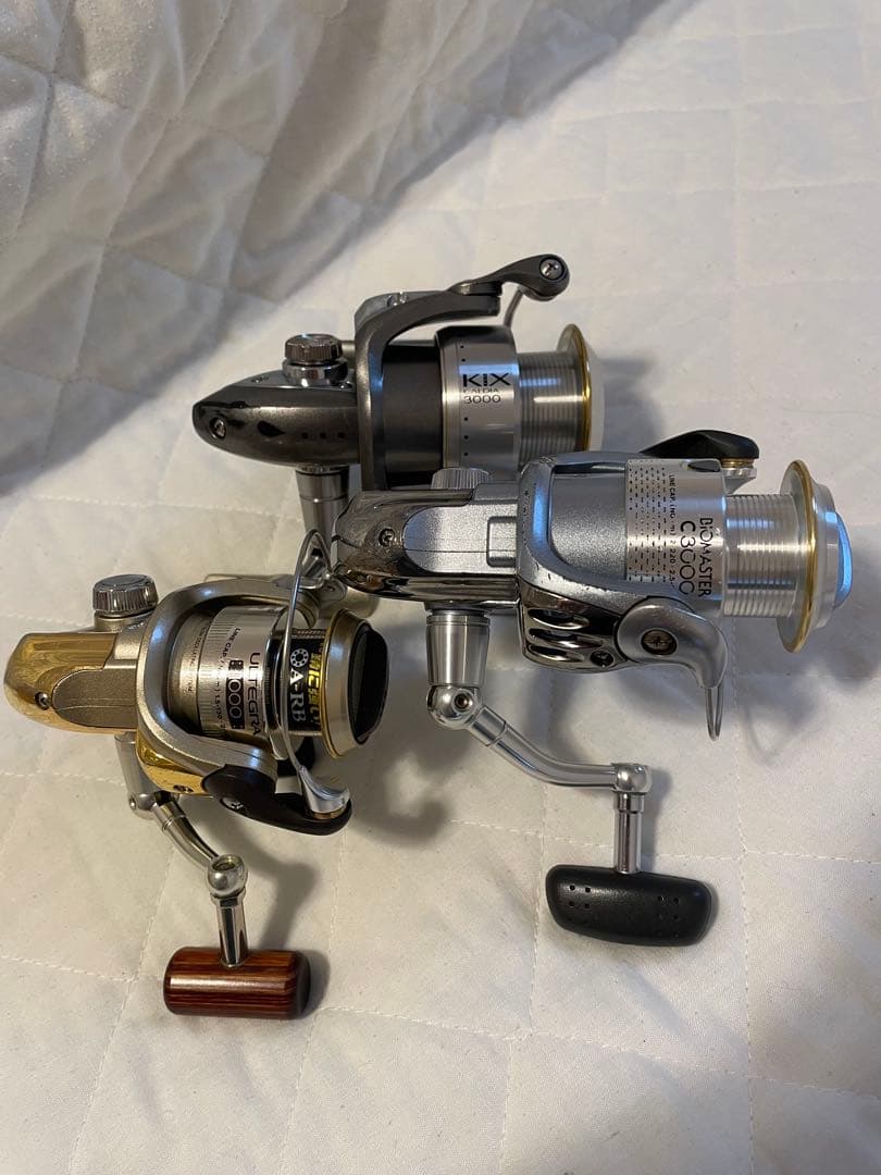 スピニングリール 3点セット シマノ ダイワ