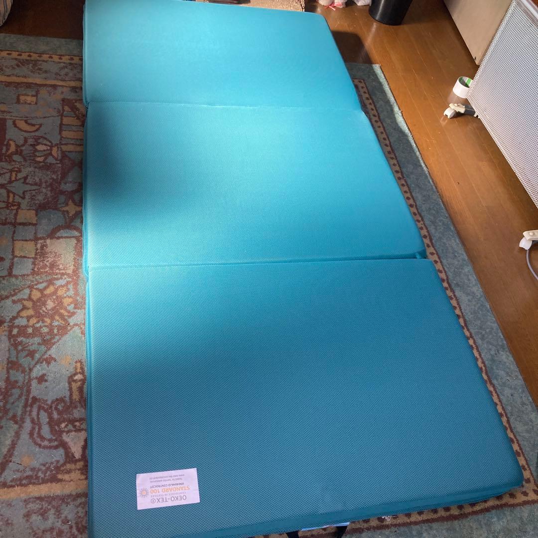 magniflex シングルマットレス 青