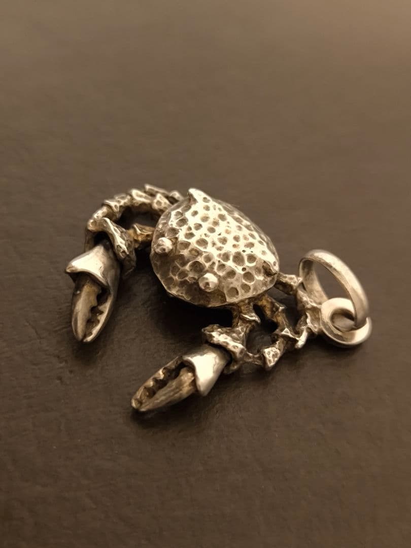 unoaerre ウノアエレ ヴィンテージ 星座 蟹座 カニ ペンダントトップ