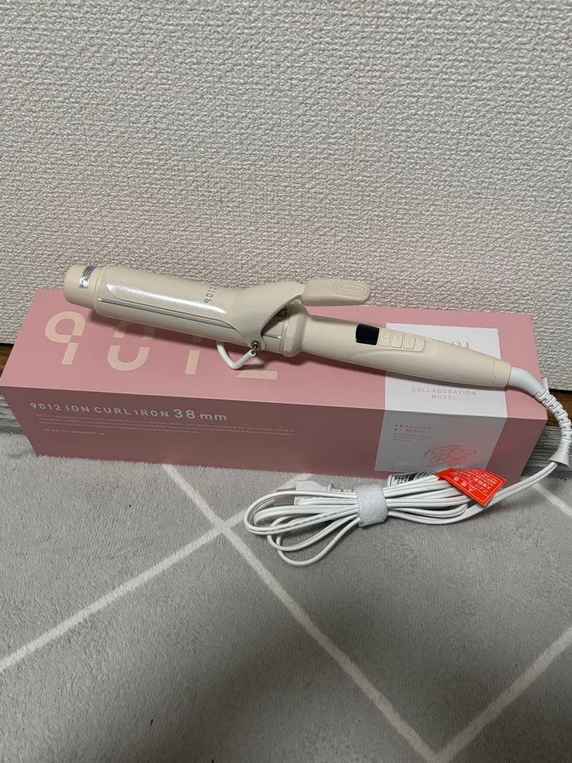 るな。MICHI 9012 カールアイロン 38mm ホワイト