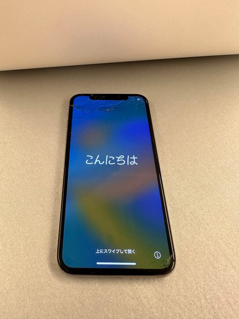 スマートフォン本体 iPhone X Silver 256 GB docomo