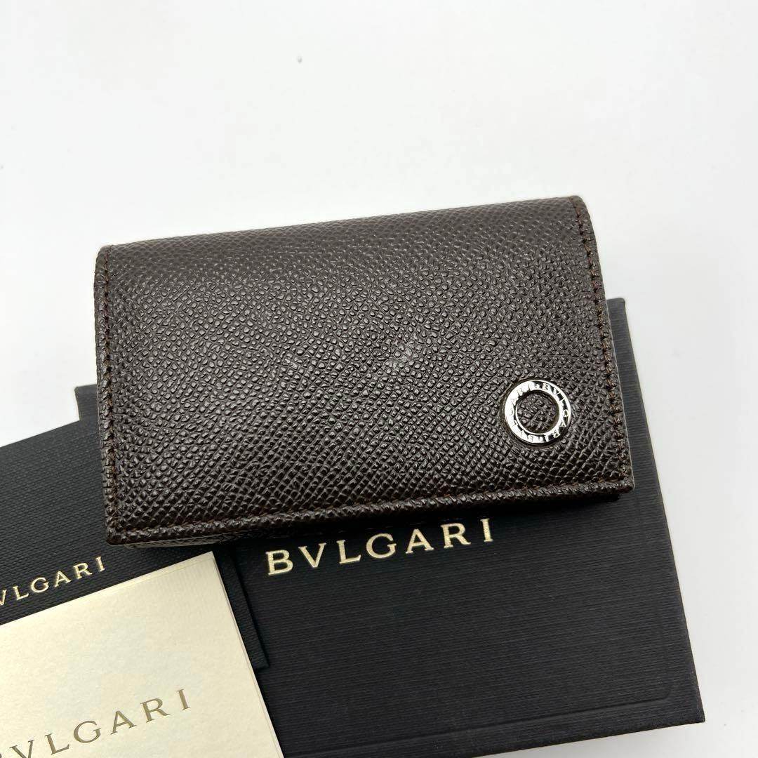 ☆《新品未使用》 BVLGARI ブルガリ マン 6連 キーケース 鍵入れ