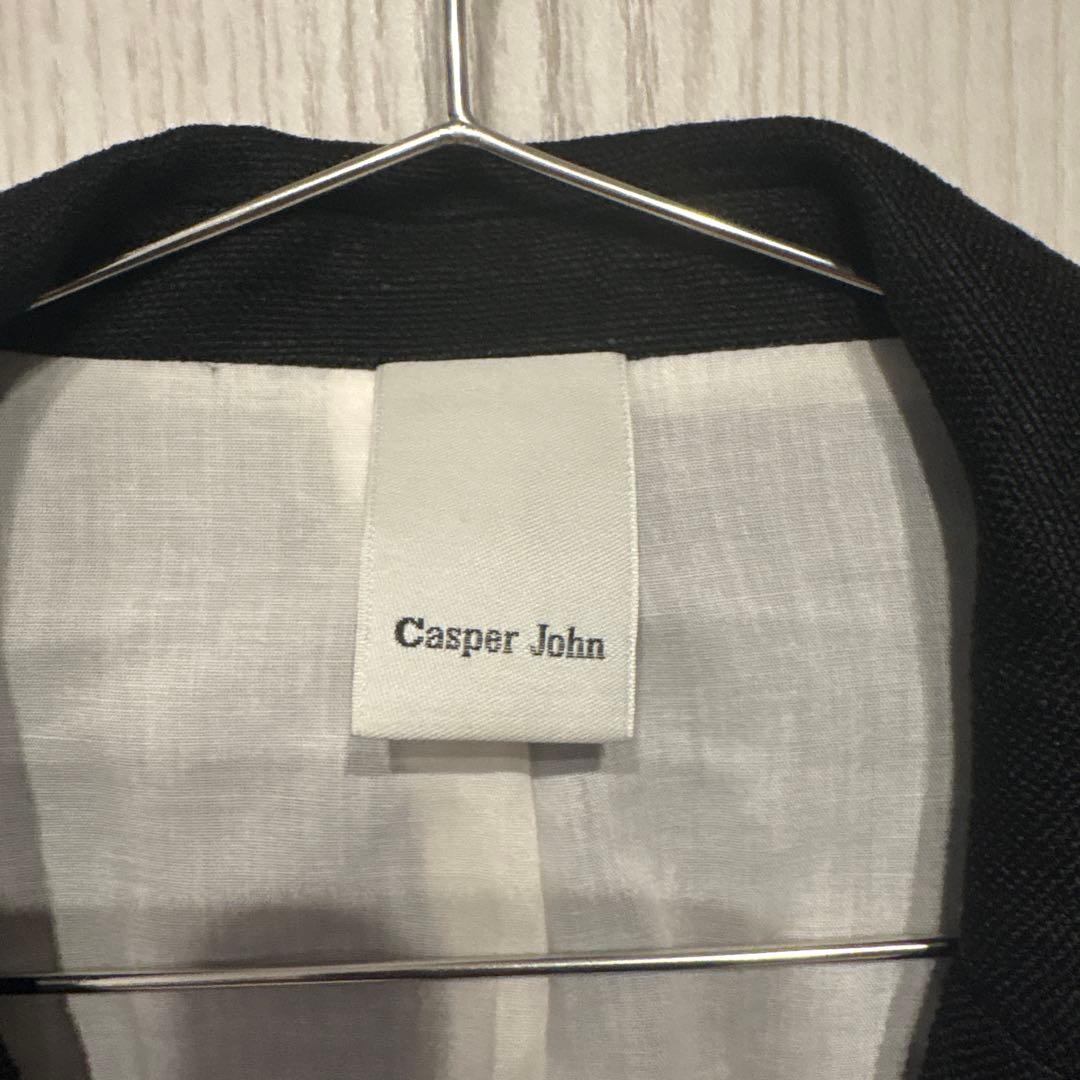 Casper John レイヤードテーラードジャケット ブラック Mサイズ