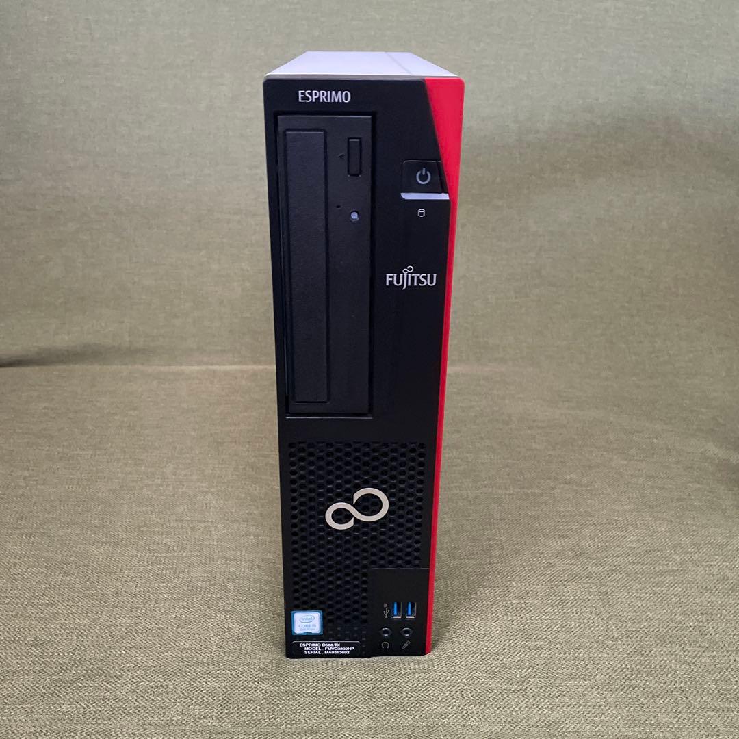 富士通 FMVD3802HP Corei5-8500 SSD500GB 8GB