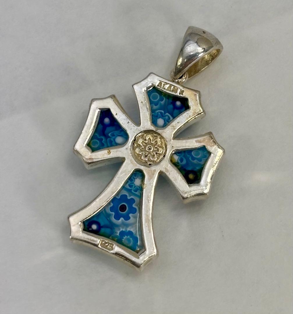 アイミ　イタリー製Alan K. 作　925シルバー ベネチアンクロス