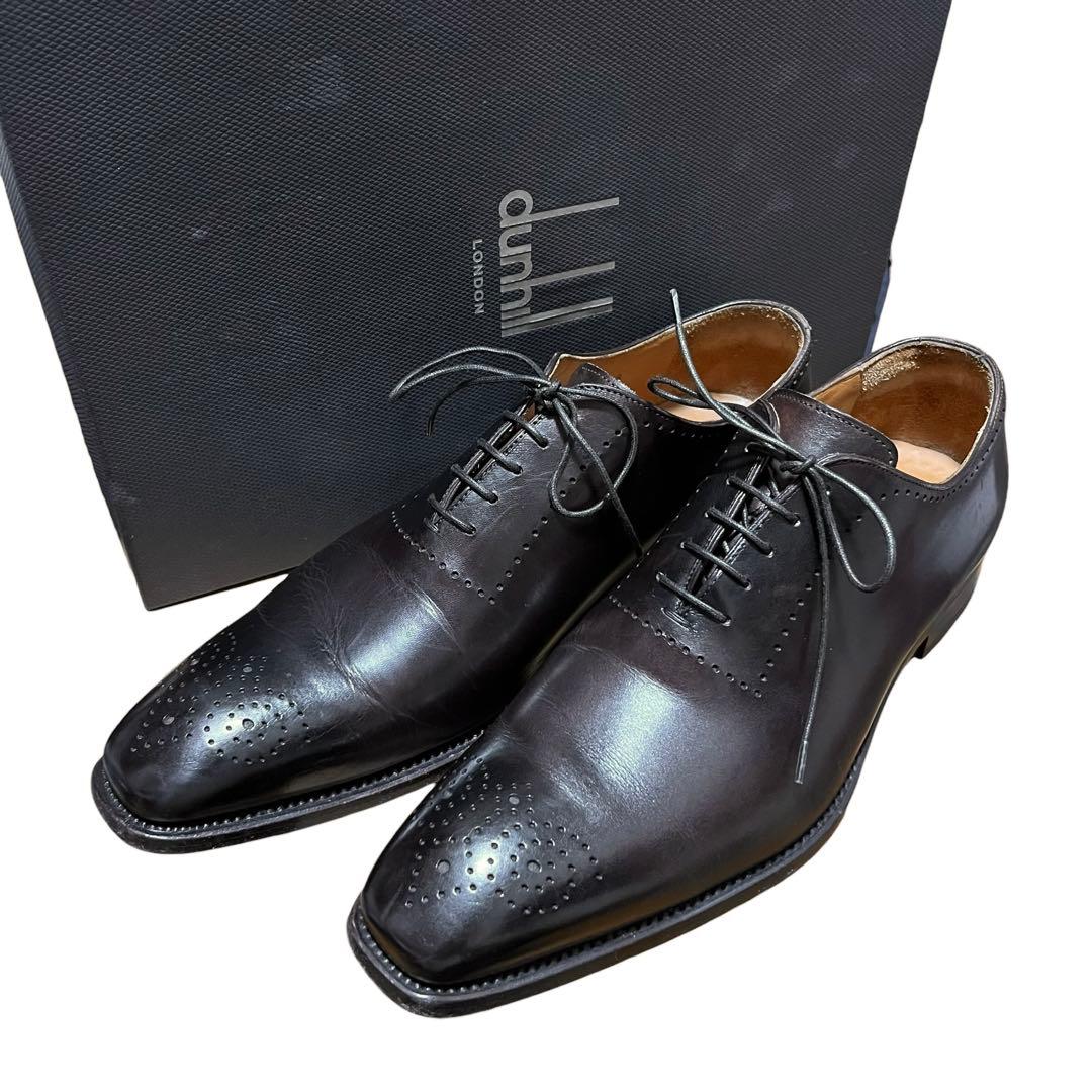 ひでちゃんdunhill ダンヒル レザー ドレス シューズ 42/8