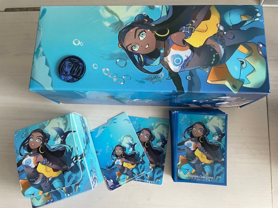 ポケカ　サプライ　まとめ売り　デッキシールド　デッキケース　プレイマット　ルリナ