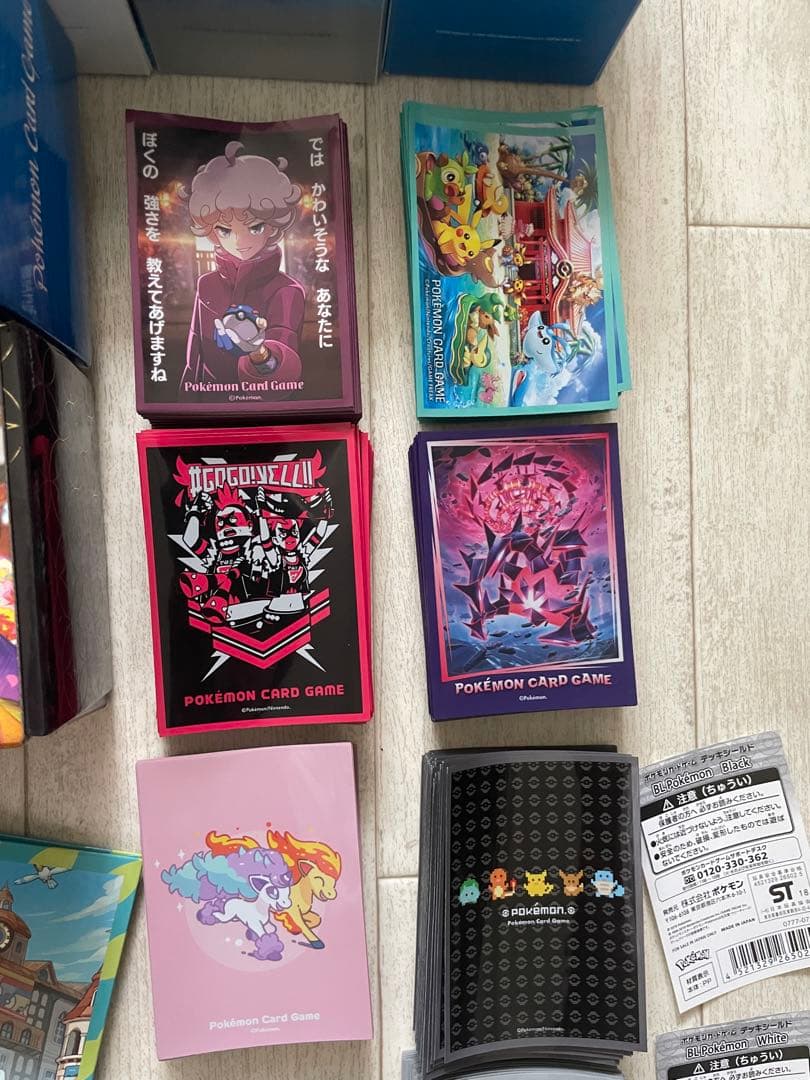 ポケカ　サプライ　まとめ売り　デッキシールド　デッキケース　プレイマット　ルリナ