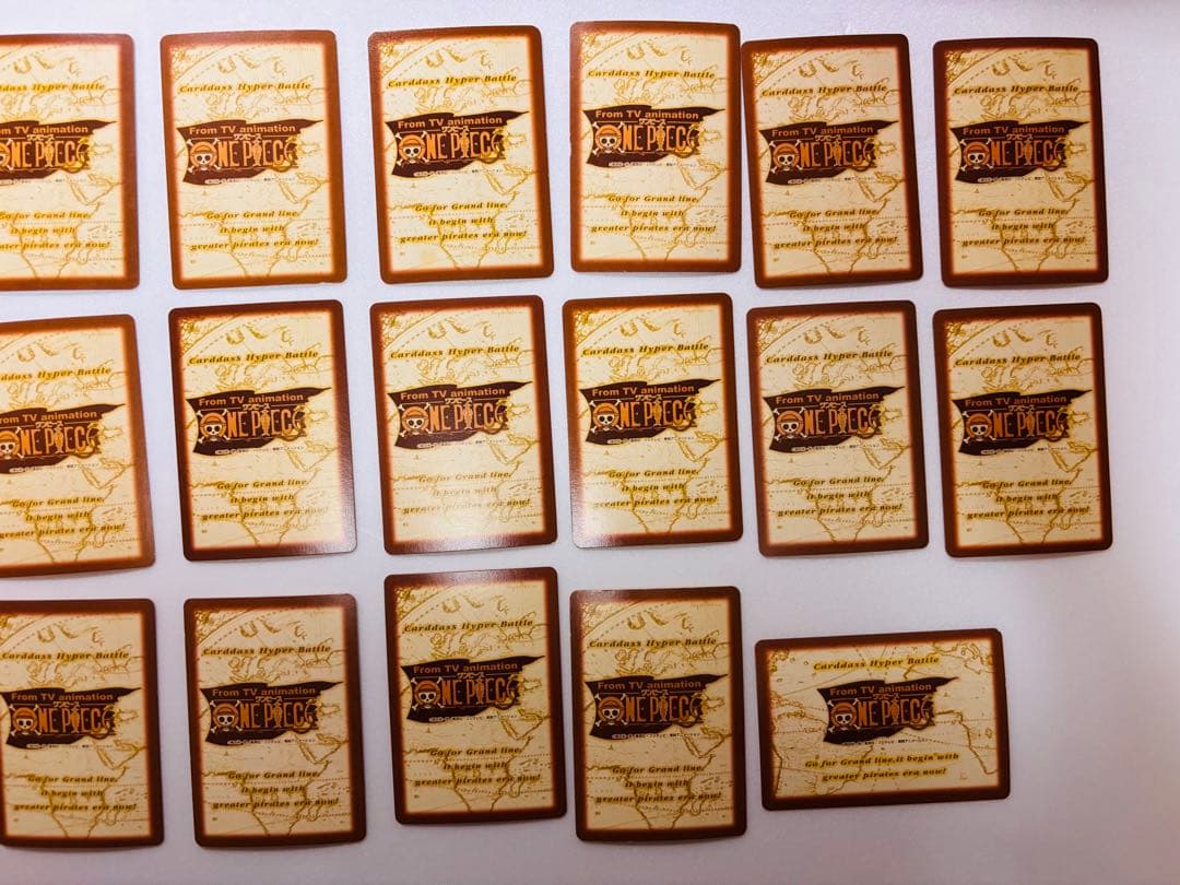【絶版】ワンピースカードダス　ハイパーバトル　麦わら海賊団41枚セット