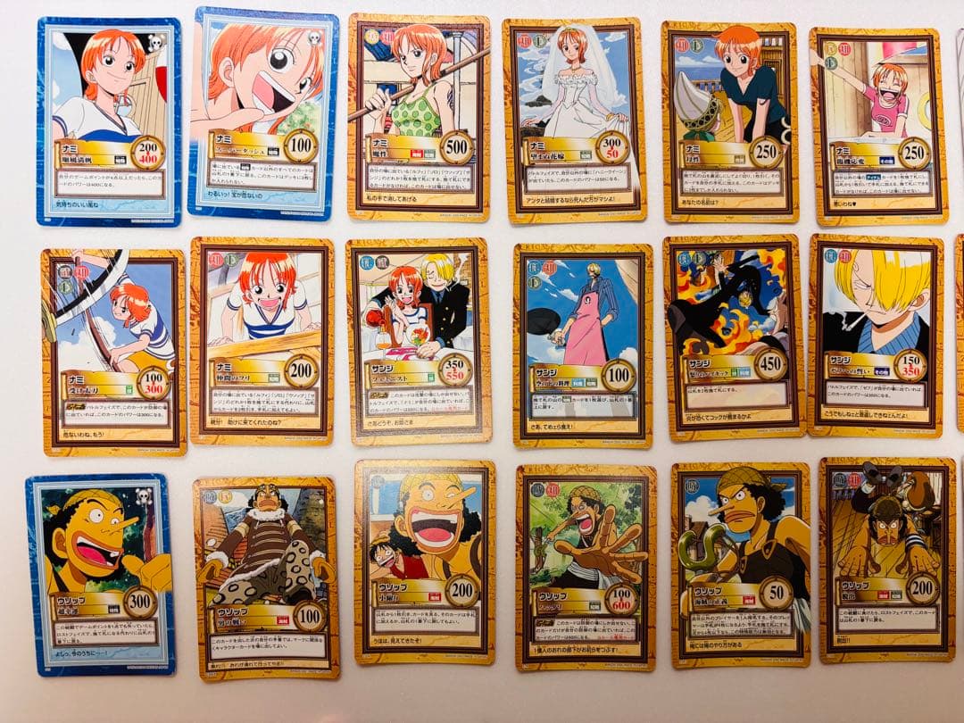 【絶版】ワンピースカードダス　ハイパーバトル　麦わら海賊団41枚セット