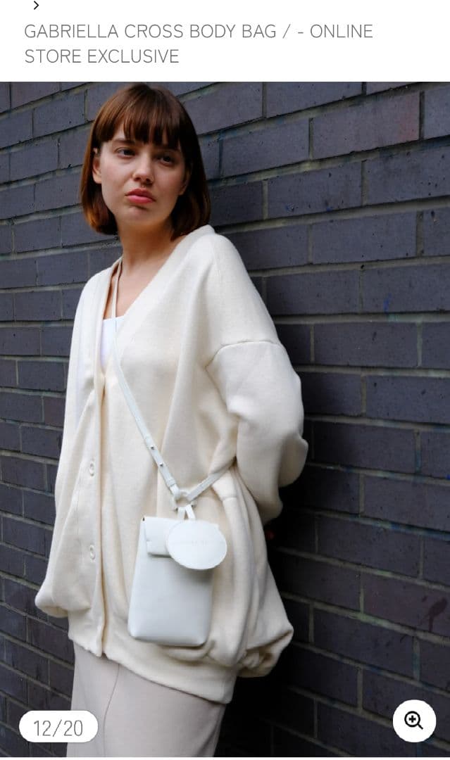 バッグ COGTHEBIGSMOKE GABRIELLA CROSS BODY BAG