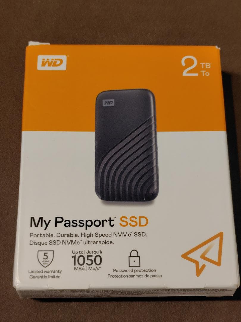 美品 使用少なめ WD My Passport SSD 4TB