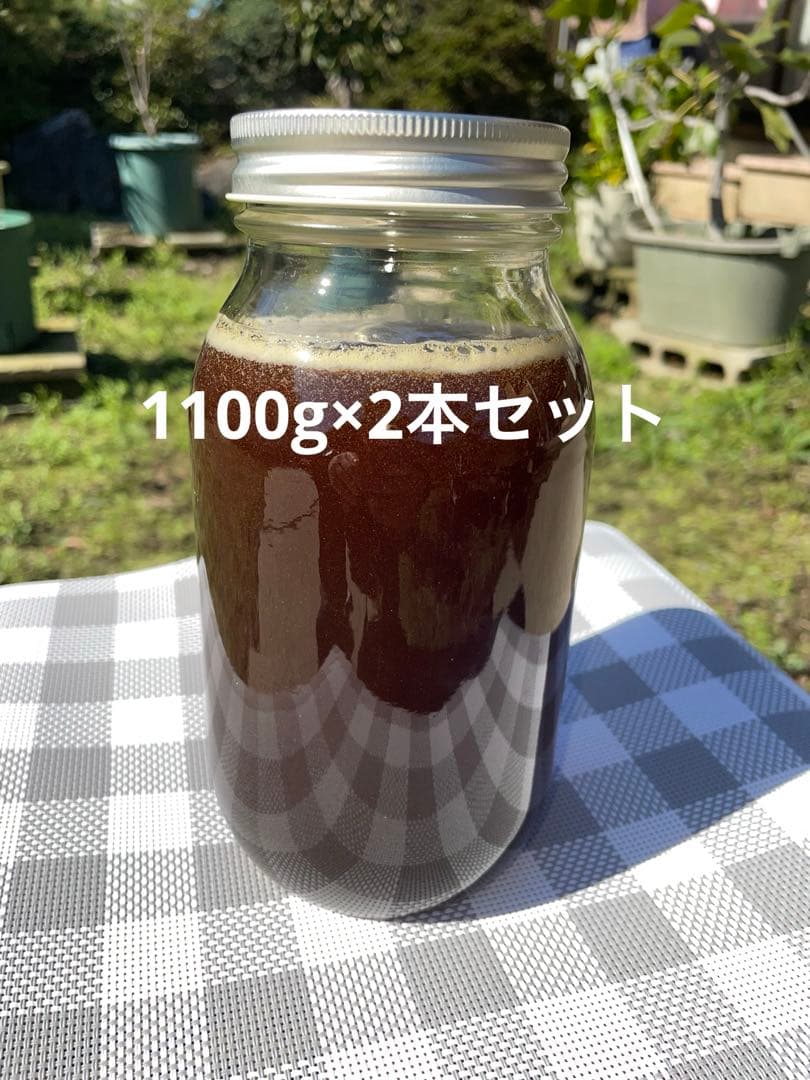 日本蜜蜂のハチミツ1100g×2本セット