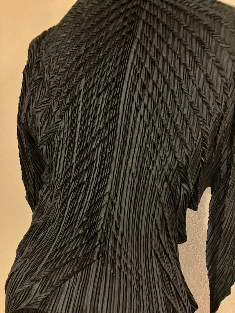 未使用　プリーツプリーズ　ブラック