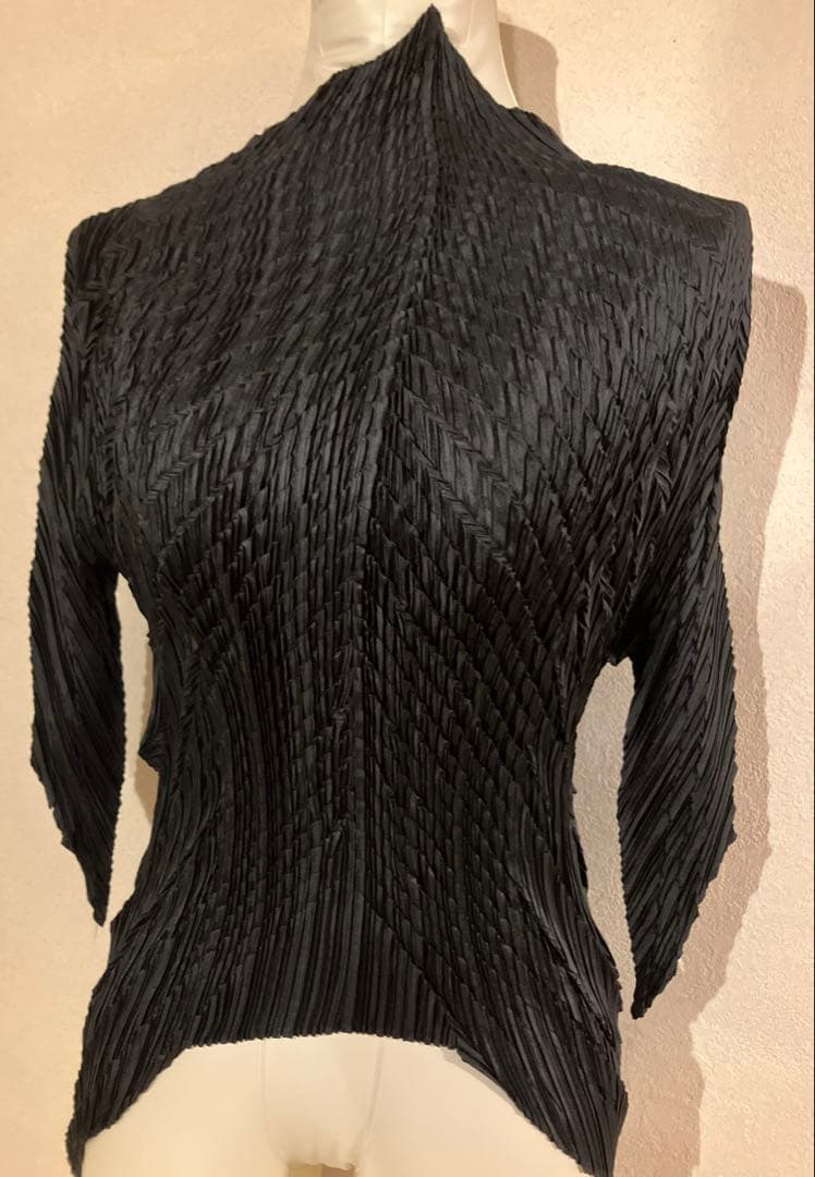 未使用　プリーツプリーズ　ブラック