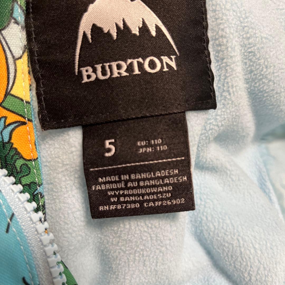 Burton スキーウェア　110センチ