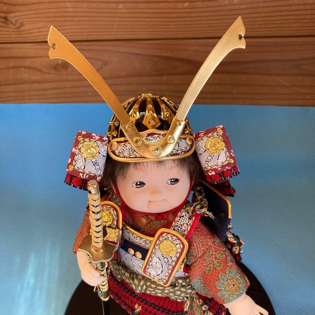 五月人形　鎧着子供武者　壹三作 勇　もののふ童