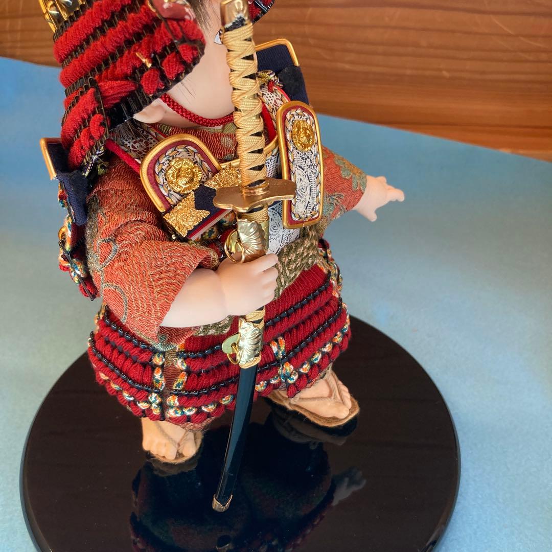 五月人形　鎧着子供武者　壹三作 勇　もののふ童