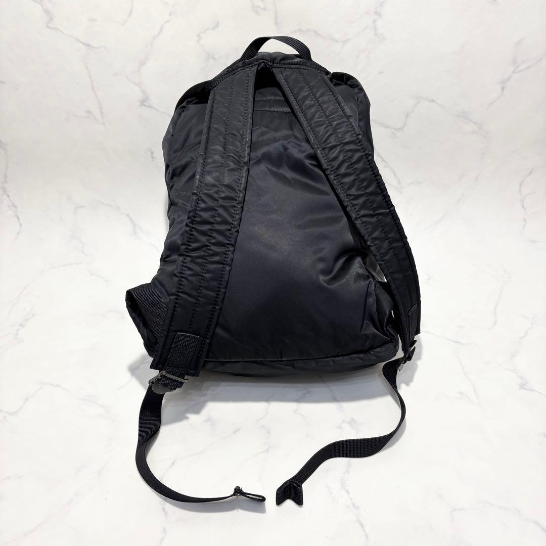 【美品】PORTER ポーター　リュック　タンカー　ブラック　ナイロン