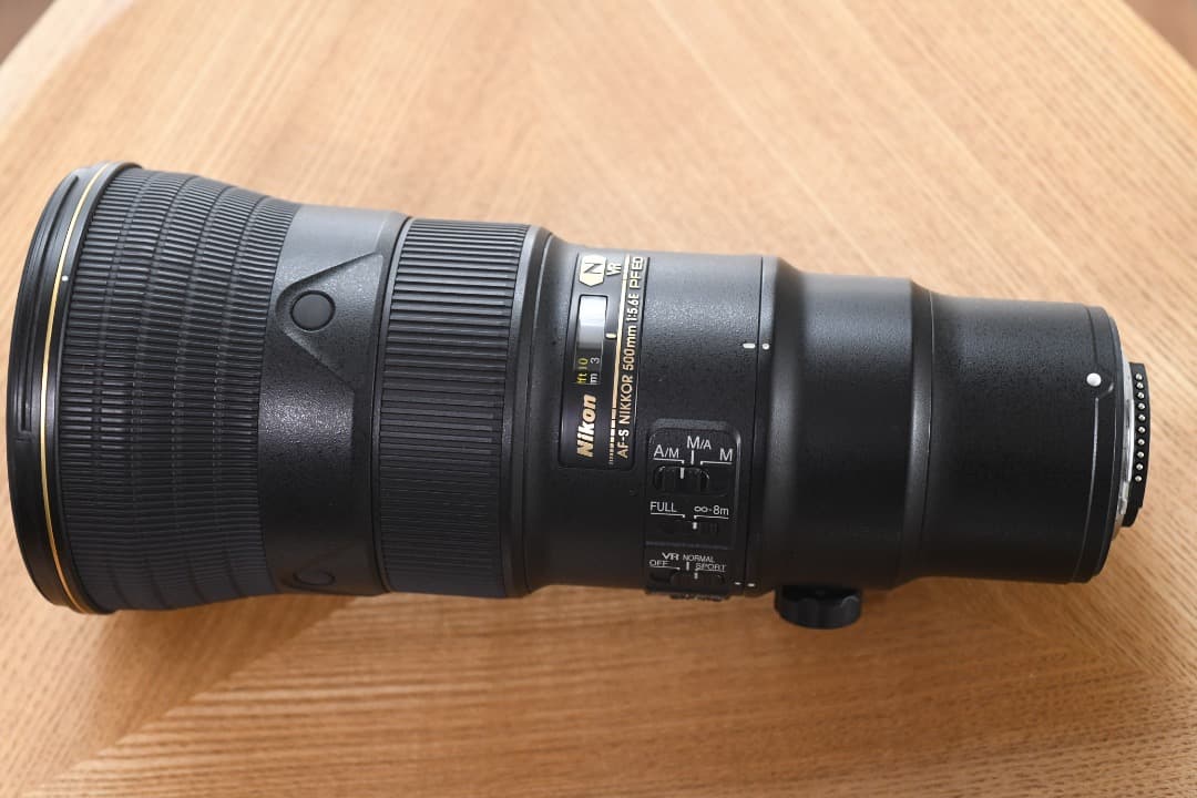 ニコンレンズ AF-S NIKKOR 500mm f/5.6E PF ED VR