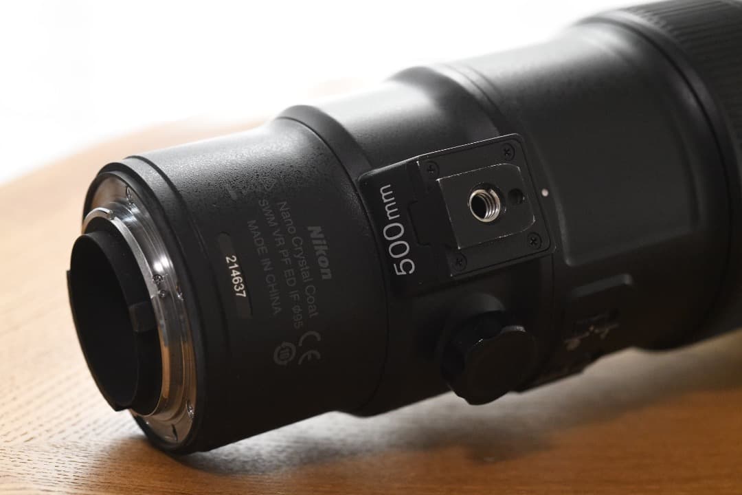 ニコンレンズ AF-S NIKKOR 500mm f/5.6E PF ED VR