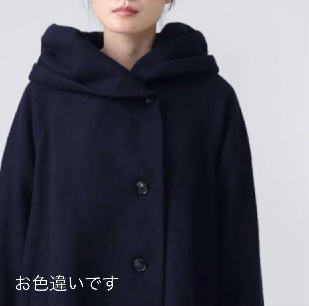 【Basco/バスコ】ラベンダー色のチャリカコート　圧縮ウール