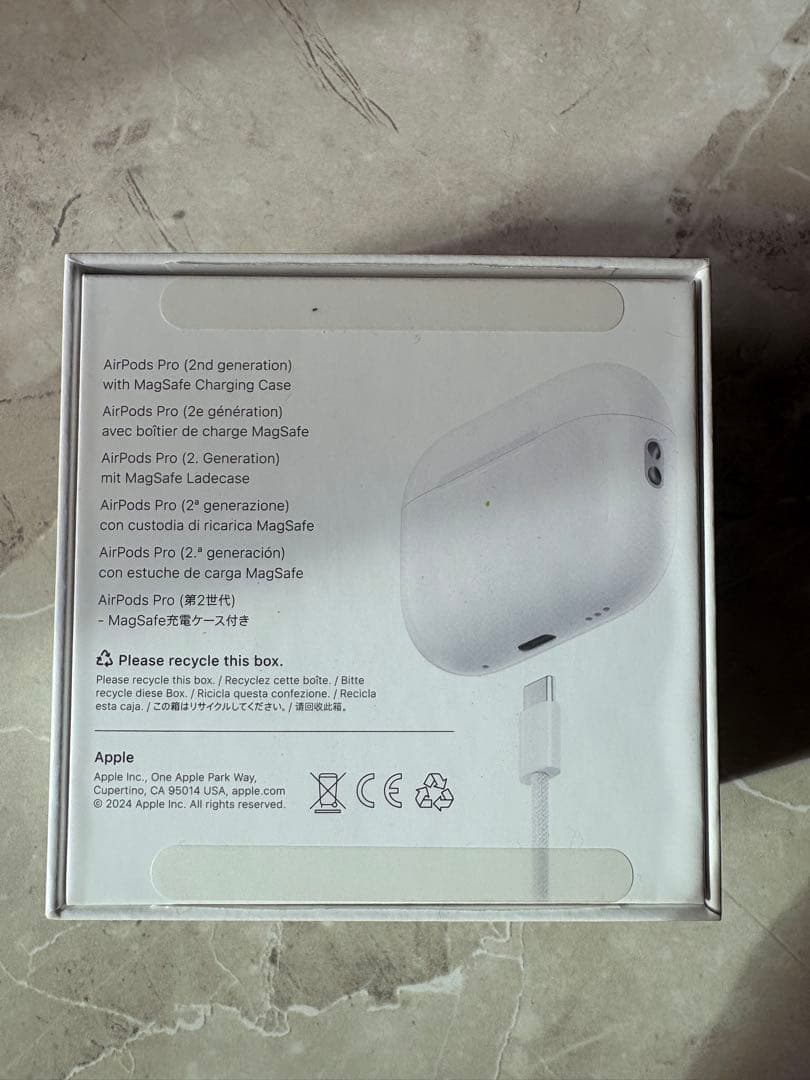 【美品】Apple Air Pods Pro 第 2 世代 本体 type C
