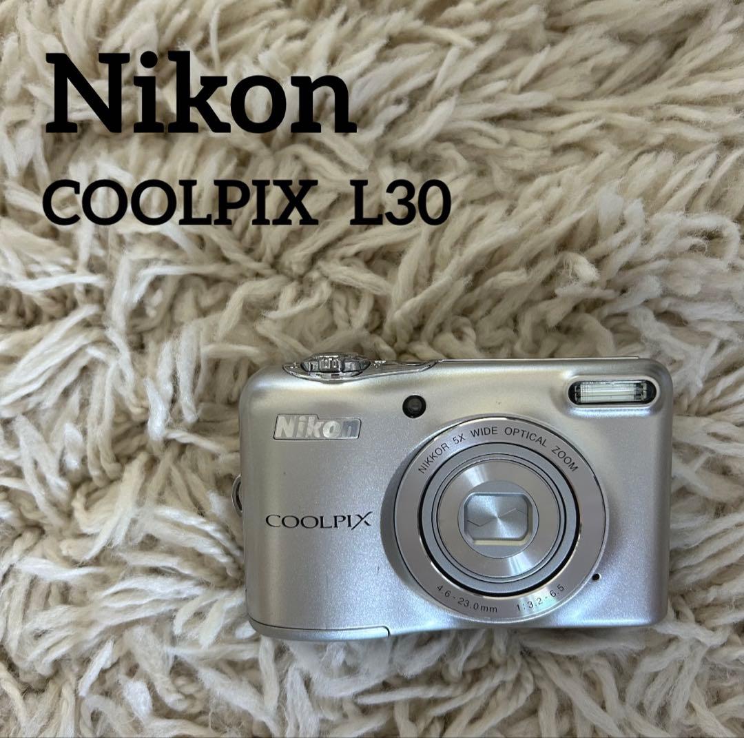 【✨大人気✨】Nikon ニコン COOLPIX L30 平成レトロ コンデジ
