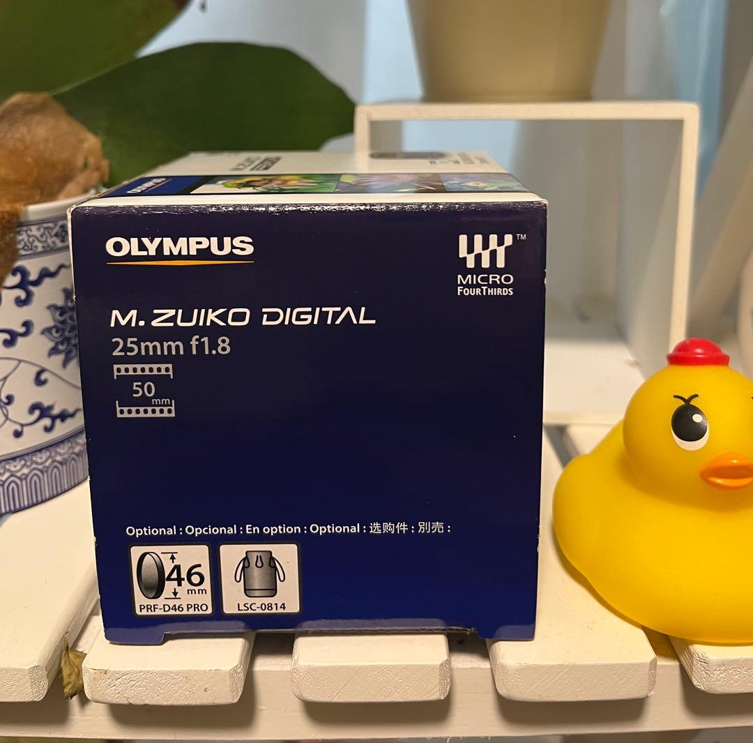 OLYMPUS 単焦点レンズ 25mm F1.8 レンズプロテクト付き